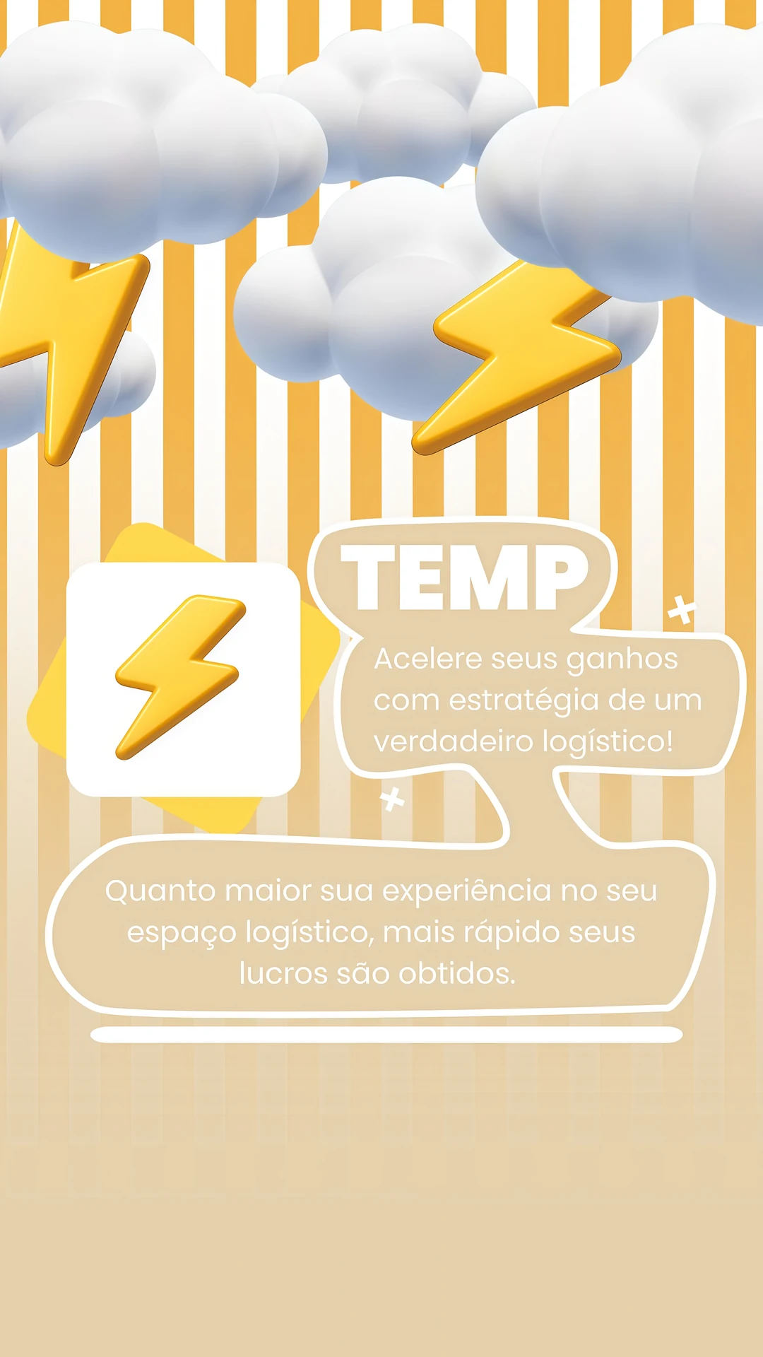 Tempo — acelere seus ganhos